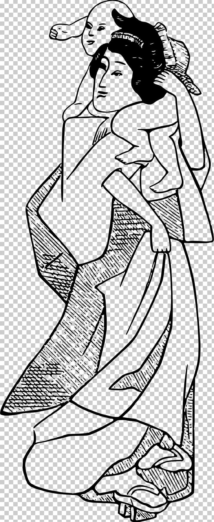 Black And White Drawing PNG, Clipart, Arm, Art, Black, Black And White, Child Free PNG Download