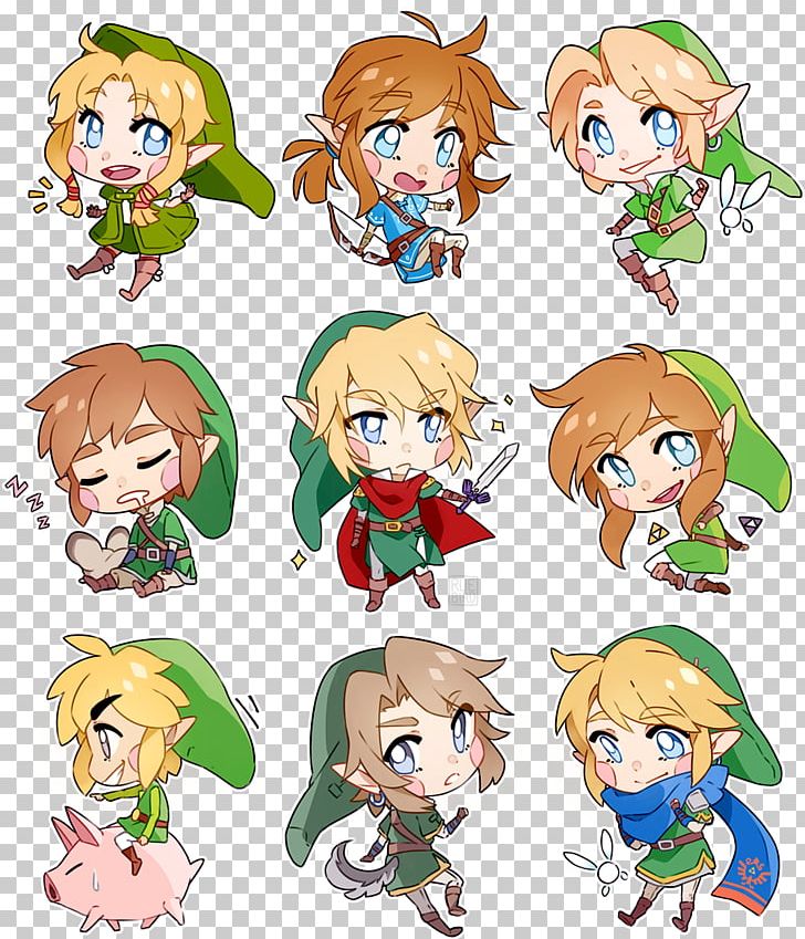 The Legend Of Zelda: Breath Of The Wild Zelda II: The Adventure Of Link The Legend Of Zelda: Twilight Princess HD PNG, Clipart, Cartoon, Chibi, Child, Emoticon, Face Free PNG Download