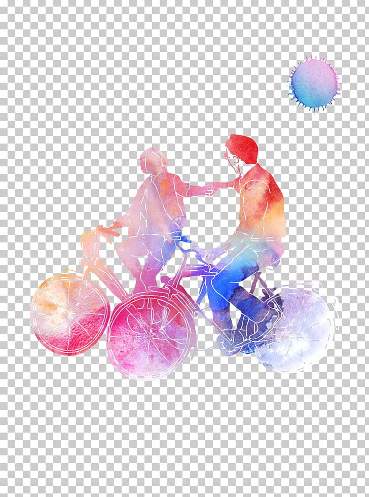 Cycling Couple Significant Other Computer File PNG, Clipart, A Bike, Abike, Bicycle, Bike, Cartoon Couple Free PNG Download