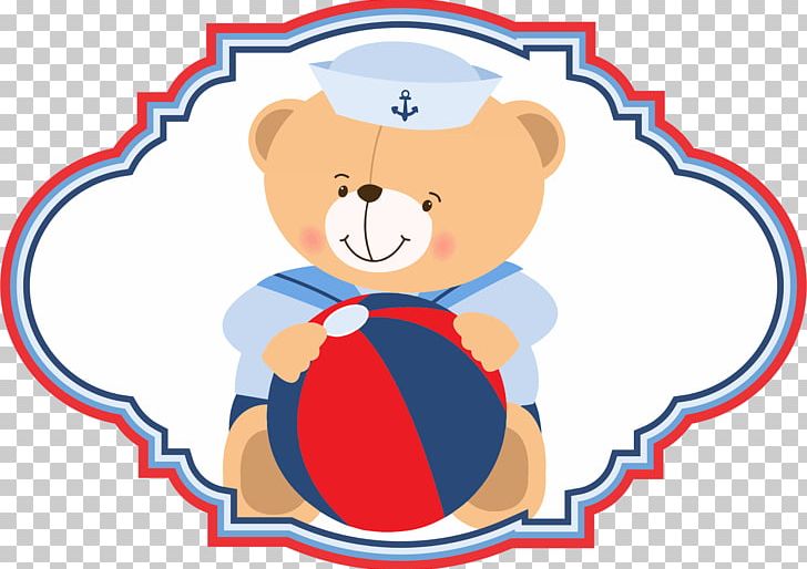 Bear Sailor Party Paper Baby Shower PNG, Clipart, Animals, Animation, Area, Artwork, Baby Shower Free PNG Download