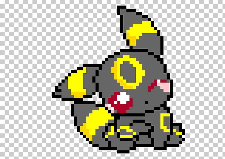 Pokémon Yellow Minecraft Umbreon Pixel Art Png Clipart