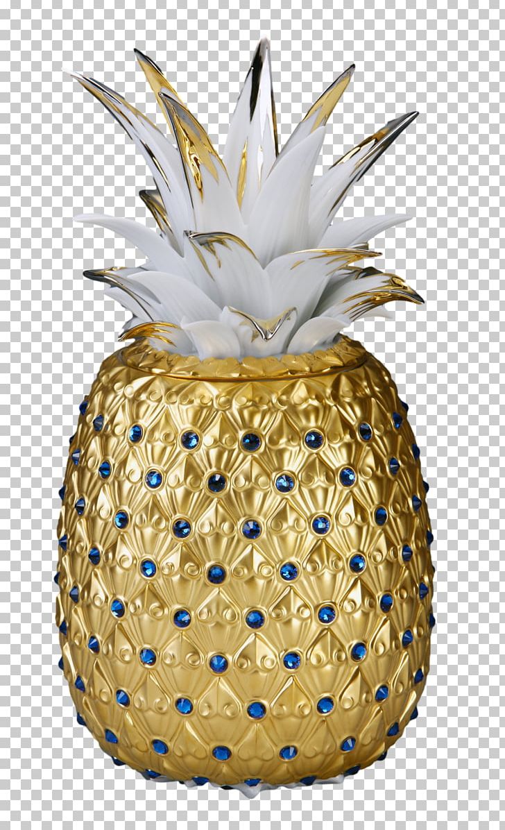 Pineapple Gold Porcelain Taiwan Vase PNG, Clipart, Ananas, Bromeliaceae, Bromeliads, Color, Combination Free PNG Download