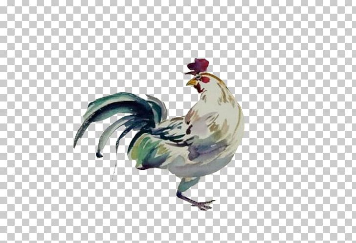 Rooster Chicken Painting PNG, Clipart, Animals, Beak, Big, Big Cock, Bird Free PNG Download