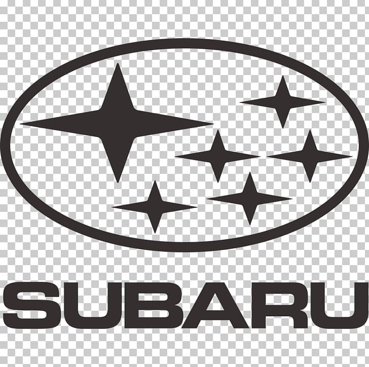 Subaru Impreza WRX STI Car Logo Fuji Heavy Industries PNG, Clipart, Angle, Area, Artwork, Black And White, Brand Free PNG Download