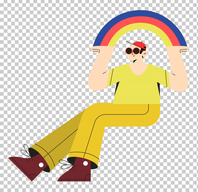 Man Sitting On Chair PNG, Clipart, Behavior, Cartoon, Character, Fashion, Happiness Free PNG Download