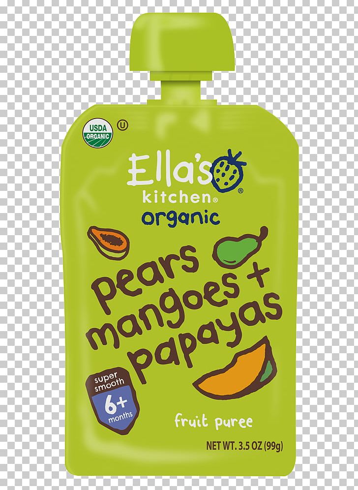 Baby Food Organic Food Ella's Kitchen Purée Pea PNG, Clipart,  Free PNG Download