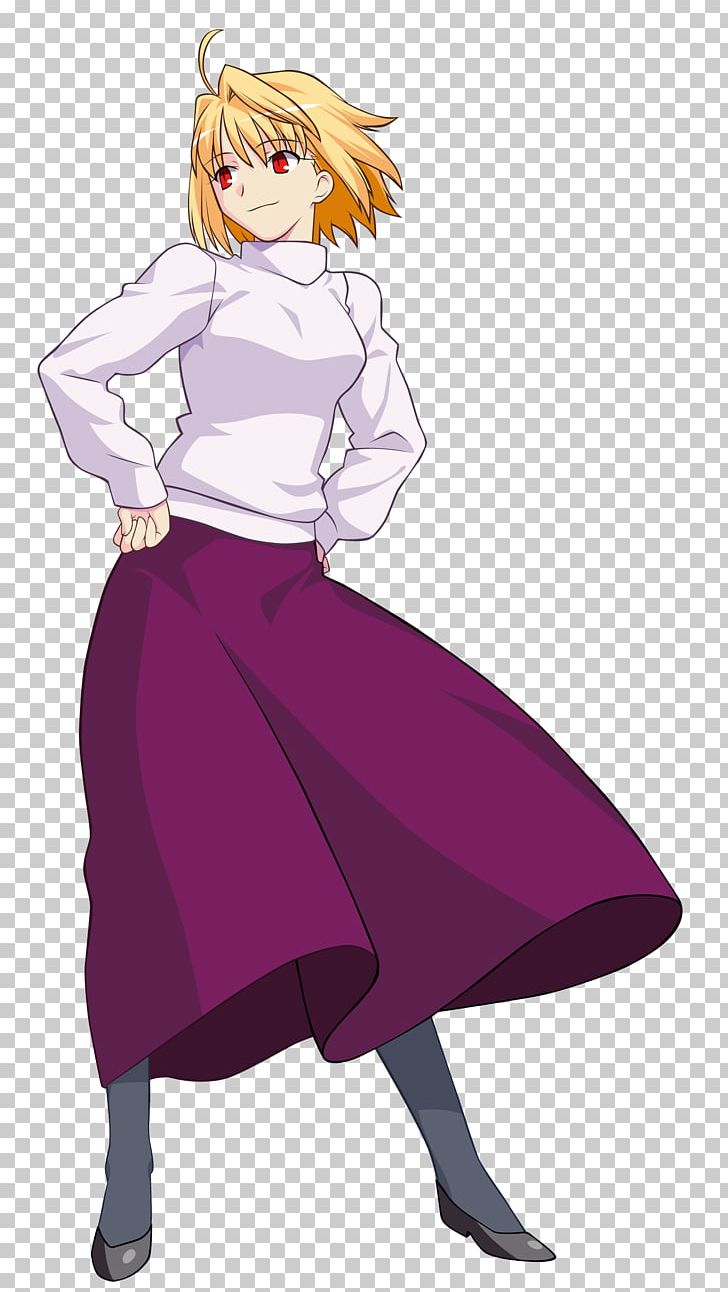 Arcueid Brunestud Tsukihime Melty Blood Fate/stay Night Saber PNG, Clipart, Arcueid Brunestud, Art, Cartoon, Character, Clothing Free PNG Download