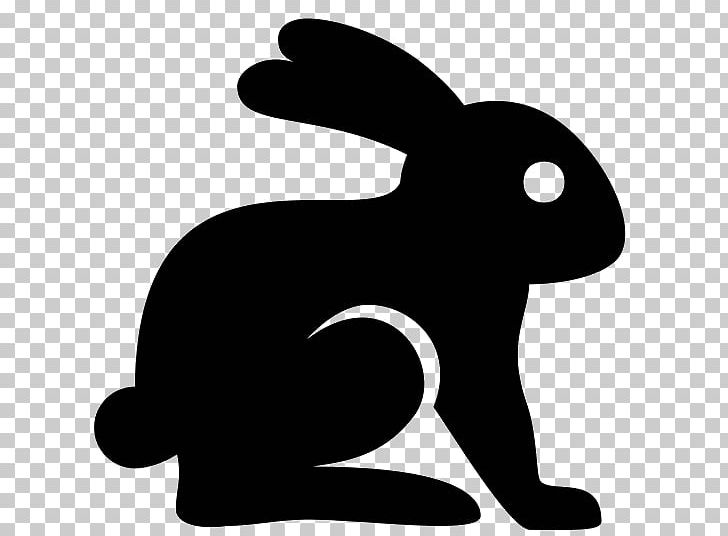 Domestic Rabbit Computer Icons Easter Bunny PNG, Clipart, Animals, Black And White, Carnivoran, Computer Icons, Dog Like Mammal Free PNG Download