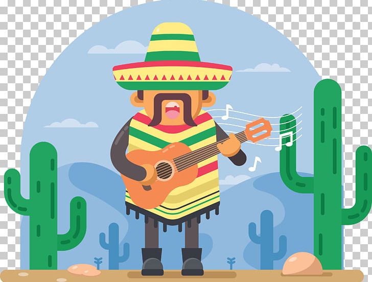Mexico Mexican Cuisine Taco Illustration PNG, Clipart, Area, Art, Cactus Cartoon, Cactus Flower, Cactus Vector Free PNG Download