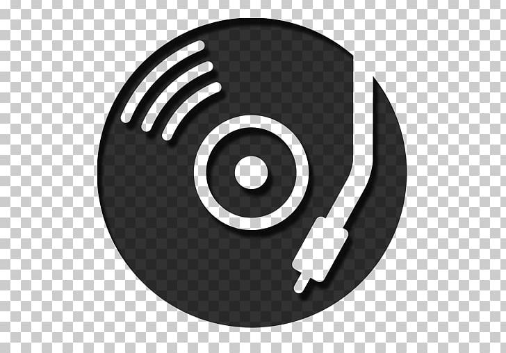 Music Computer Icons Disc Jockey Compact Disc Phonograph Record PNG, Clipart, Audio Mixers, Audio Mixing, Black And White, Brand, Circle Free PNG Download