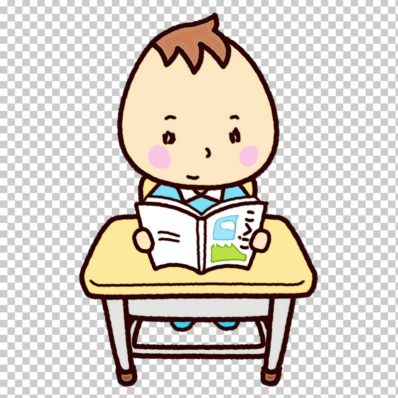 Cartoon Line Table Furniture Child PNG, Clipart, Cartoon, Child, Furniture, Happy, Line Free PNG Download