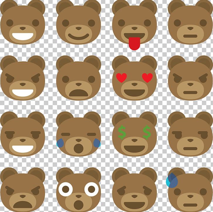 Brown Bear Giant Panda Emoticon PNG, Clipart, Bear, Bears, Brown Bear, Carnivoran, Cat Like Mammal Free PNG Download
