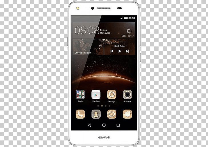Huawei Y5 II Dual SIM Gold Hardware/Electronic 华为 Smartphone PNG, Clipart, Cellular Network, Communication Device, Dual Sim, Electronic Device, Feature Phone Free PNG Download