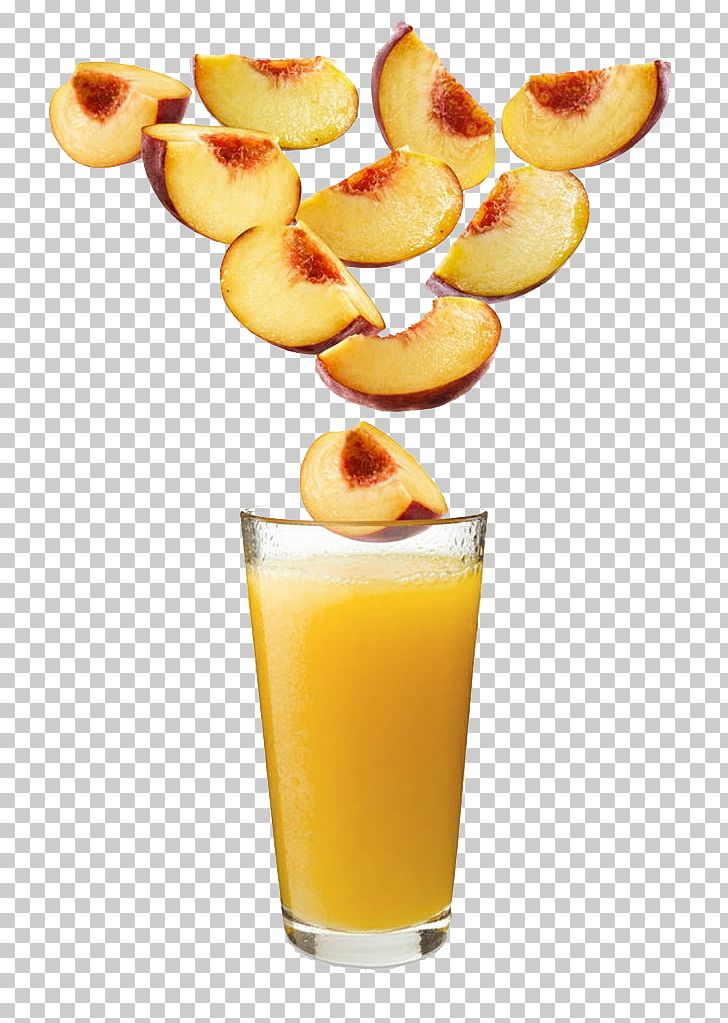 Orange Juice Cocktail Orange Drink Peach PNG, Clipart, Cocktail, Cocktail Garnish, Cup, Drink, Flower Free PNG Download