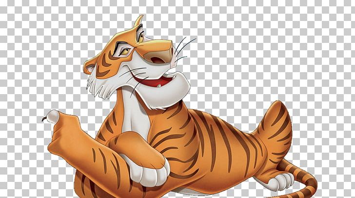 Shere Khan The Jungle Book King Louie Baloo Mowgli PNG, Clipart, Baloo, Big Cats, Carnivoran, Cartoon, Cat Free PNG Download