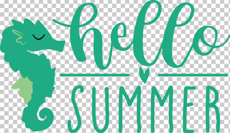 Hello Summer PNG, Clipart, Behavior, Green, Happiness, Hello Summer, Line Free PNG Download