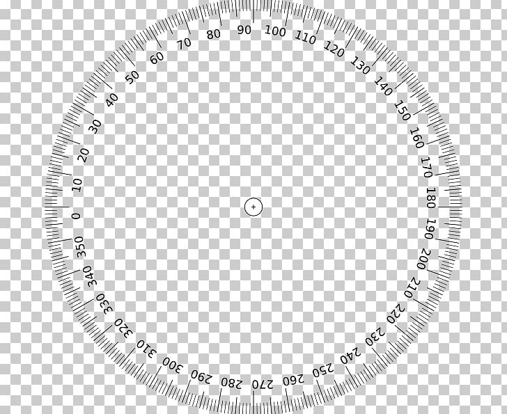 Degree Protractor Angle Circle PNG, Clipart, Angle, Area, Black And White, Circle, Clip Art Free PNG Download