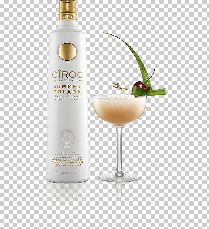 Liqueur Piña Colada Vodka Wine Cocktail PNG, Clipart, Alcoholic Beverage, Ciroc, Ciroc Vodka, Cocktail, Cocktail Garnish Free PNG Download