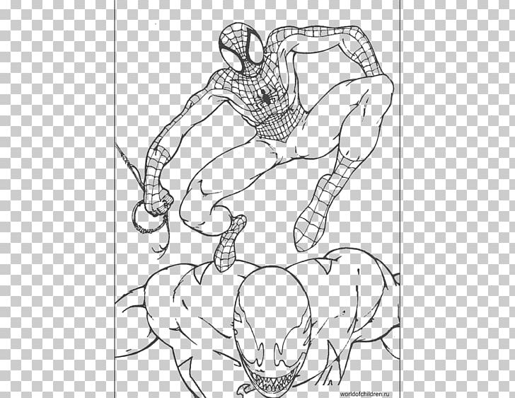 Spider-Man Green Goblin Venom Coloring Book Sandman PNG, Clipart, Amazing Spiderman 2, Area, Arm, Art, Art Free PNG Download