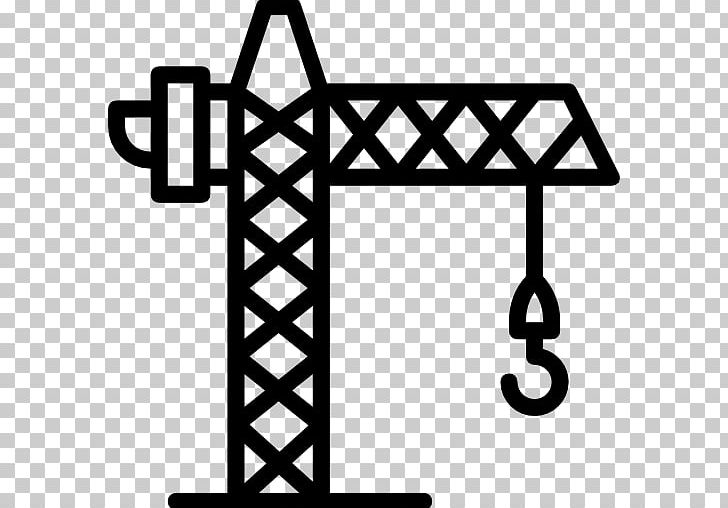 Crane Computer Icons Architectural Engineering PNG, Clipart, Architectural Engineering, Area, Black, Black And White, Computer Icons Free PNG Download