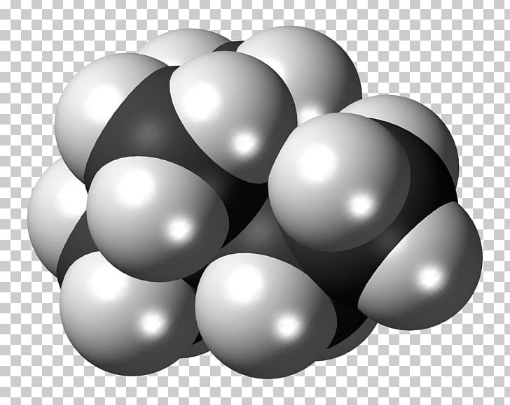 Decane 2 PNG, Clipart, 22dimethylbutane, 23dimethylbutane, 224trimethylpentane, Ballandstick Model, Black And White Free PNG Download