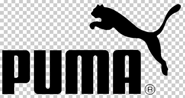 PUMA Logo PNG, Clipart, Black, Black And White, Brand, Carnivoran, Cat Free PNG Download
