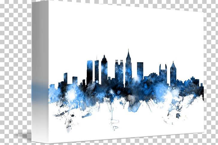 Skyline Canvas Print Art Gallery Wrap PNG, Clipart, Art, Art Gallery, Artist, Atlanta, Atlanta Skyline Free PNG Download