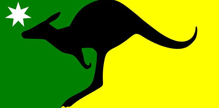 Flag Of Australia Flag Of Australia Kangaroo Flag Of The United Kingdom PNG, Clipart, Animals, Australia, Banner, Canadian Pale, Carnivoran Free PNG Download