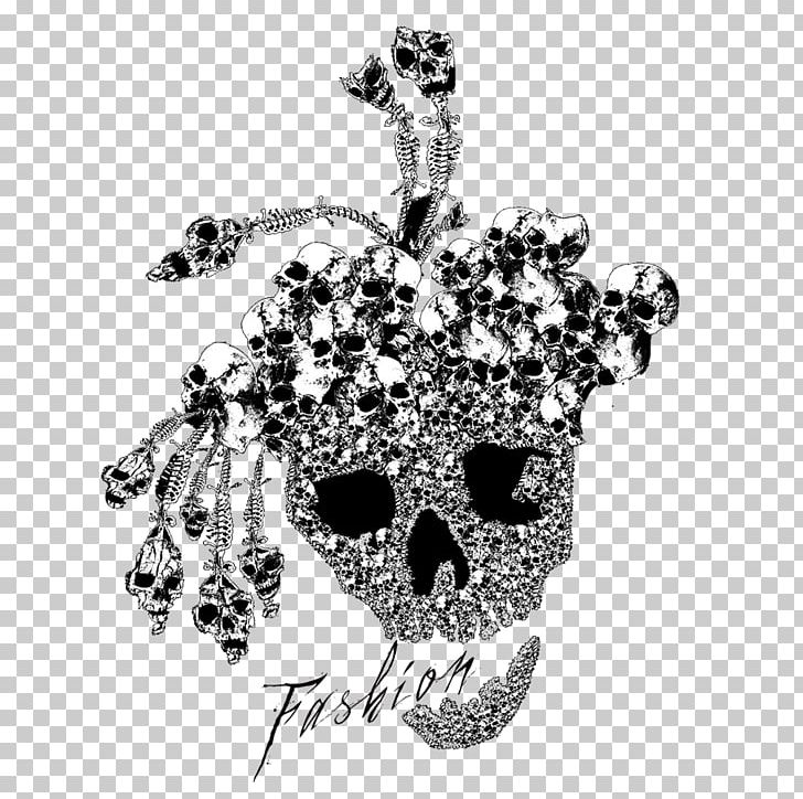 Information Skull Body Jewellery Media Fashion PNG, Clipart, Black And White, Body Jewellery, Body Jewelry, Bone, Fallen Angel Free PNG Download