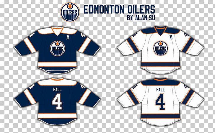 T-shirt Edmonton Oilers Logo Product Design Organization PNG, Clipart, Blue, Brand, Clothing, Edmonton Oilers, Jersey Free PNG Download