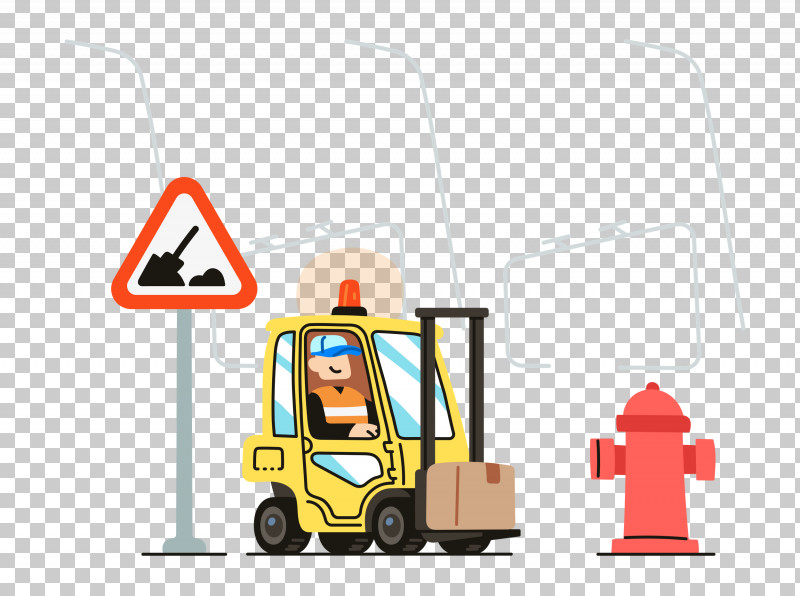 Road Works PNG, Clipart, Cartoon, Geometry, Line, Mathematics, Transport Free PNG Download