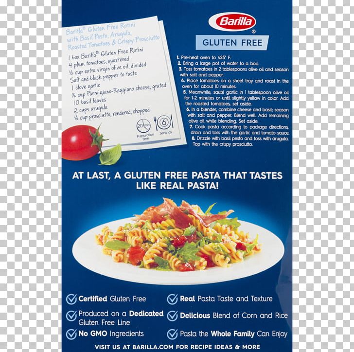Pasta Pesto Vegetarian Cuisine Rotini Macaroni And Cheese PNG, Clipart, 60 Seconds, Barilla, Barilla Group, Conchiglie, Cuisine Free PNG Download