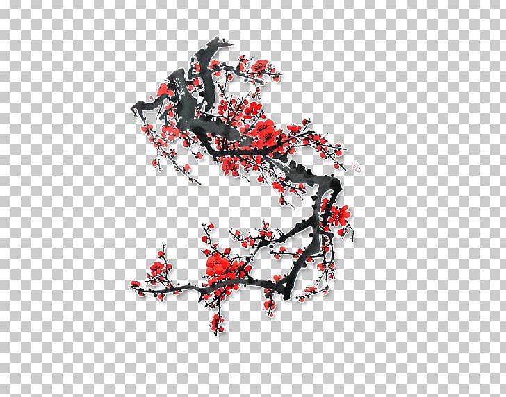 Plum Blossom Ink PNG, Clipart, Bloom, Chimonanthus Praecox, Computer Icons, Decorative Patterns, Design Free PNG Download