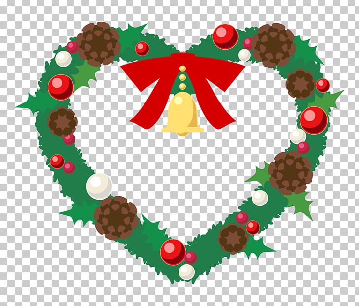 Christmas Heart Decor. PNG, Clipart, Christmas, Christmas Day, Christmas Decoration, Christmas Ornament, Circle Free PNG Download