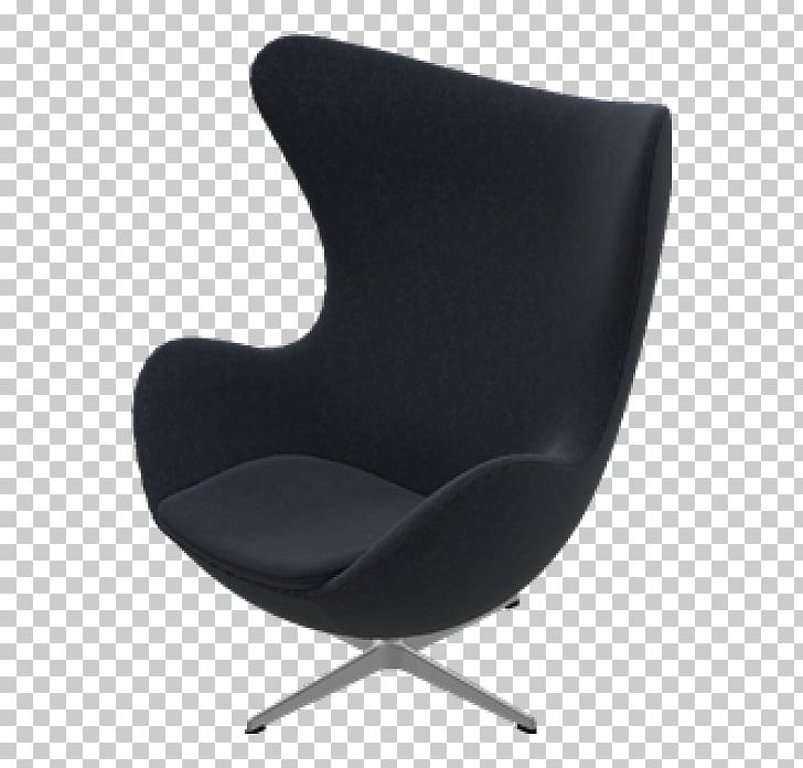 Egg Eames Lounge Chair Swan PNG, Clipart, Angle, Arne Jacobsen, Black, Chair, Comfort Free PNG Download
