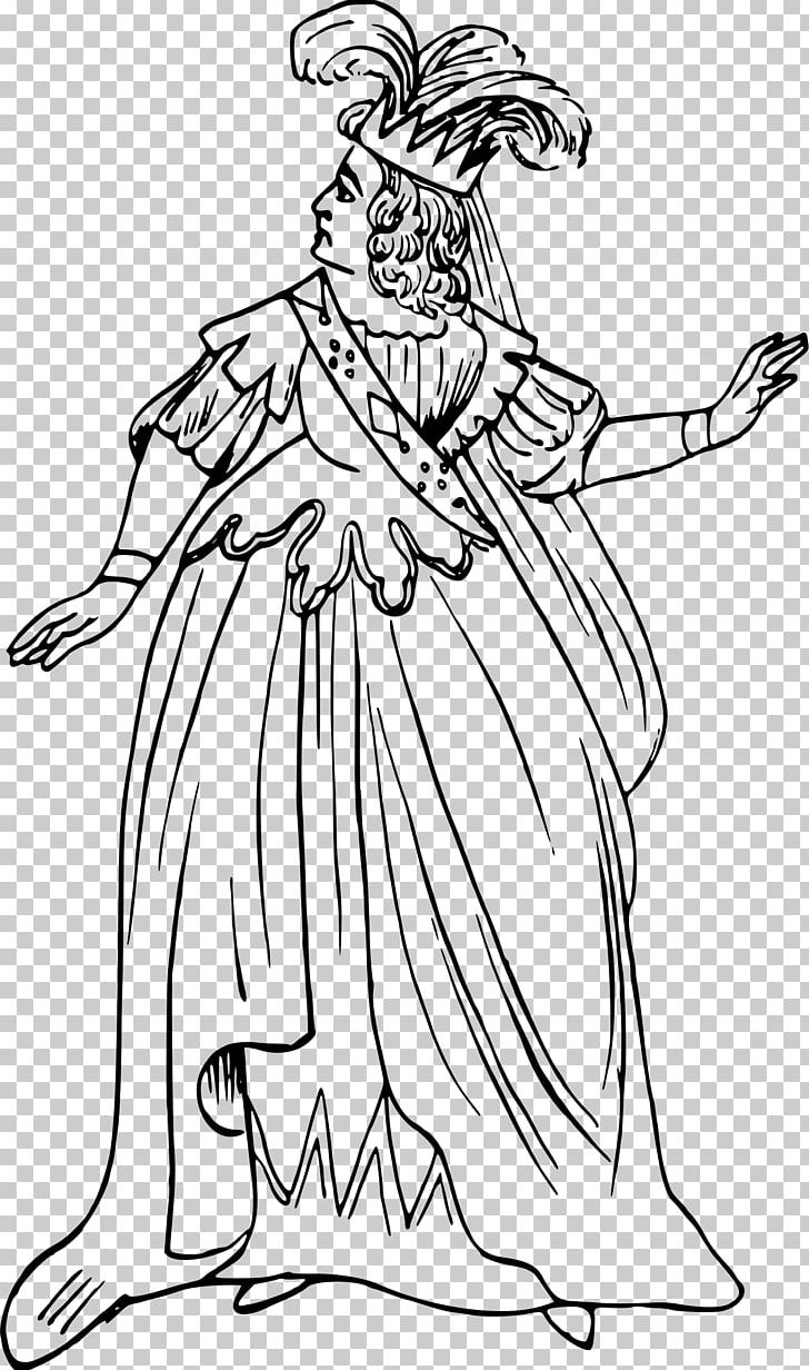 Line Art Middle Ages PNG, Clipart, Art, Artwork, Black And White, Cartoon, Character Free PNG Download