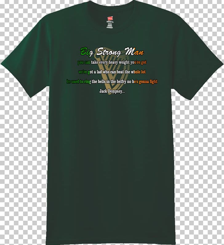 T-shirt Kevin Barry Song Big Strong Man Sleeve PNG, Clipart, Active Shirt, Brand, Clothing, Green, Kevin Barry Free PNG Download