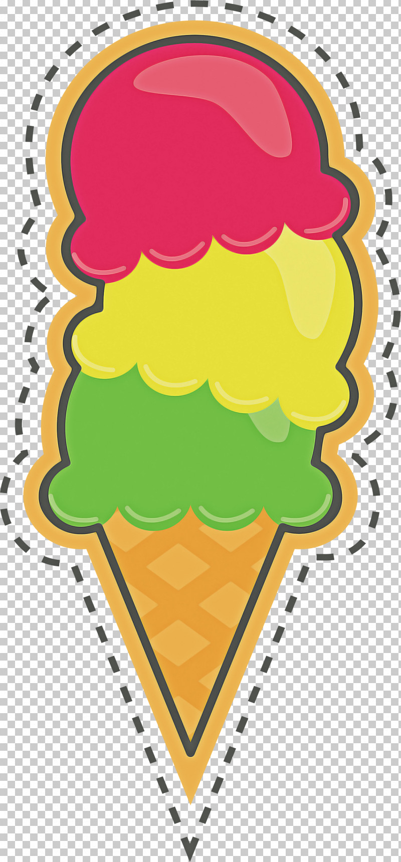 Ice Cream Cone Yellow Frozen Dessert PNG, Clipart, Frozen Dessert, Ice Cream Cone, Yellow Free PNG Download
