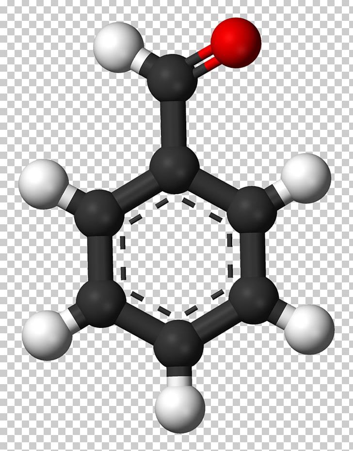 Benzaldehyde Molecule Organic Compound Benzoic Acid PNG, Clipart, Aldehyde, Almond, Aromatic Hydrocarbon, Aromaticity, Benzaldehyde Free PNG Download
