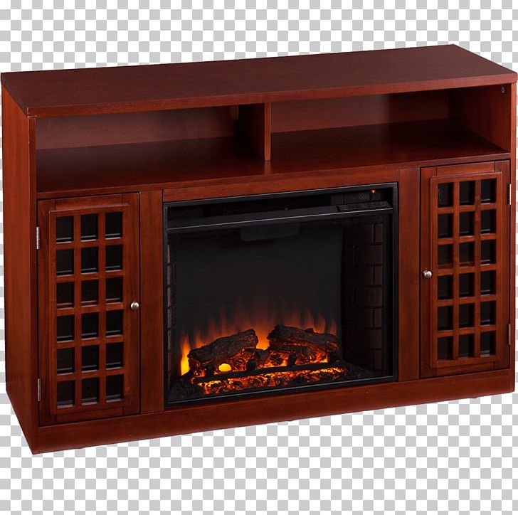 Electric Fireplace Television Room Furniture Png Clipart Console