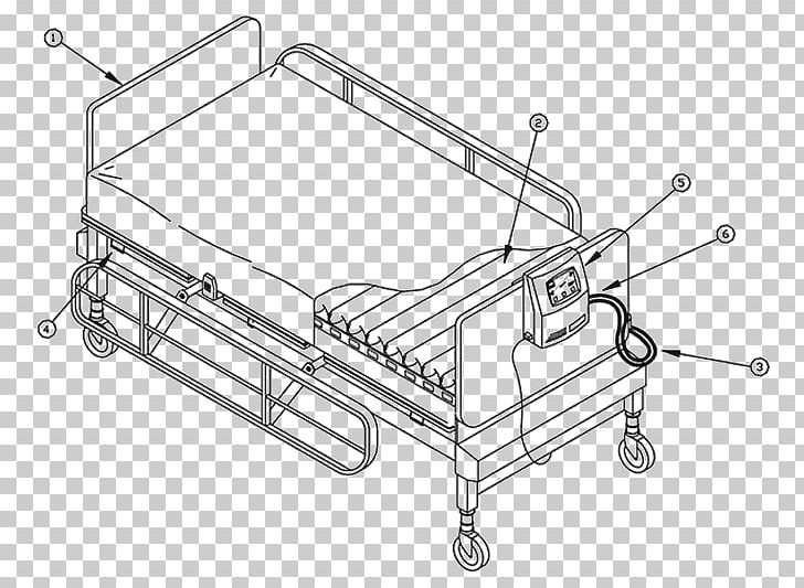 Hospital Bed Mattress Drawing PNG, Clipart, Air Mattresses, Angle, Auto Part, Bathroom Accessory, Bed Free PNG Download