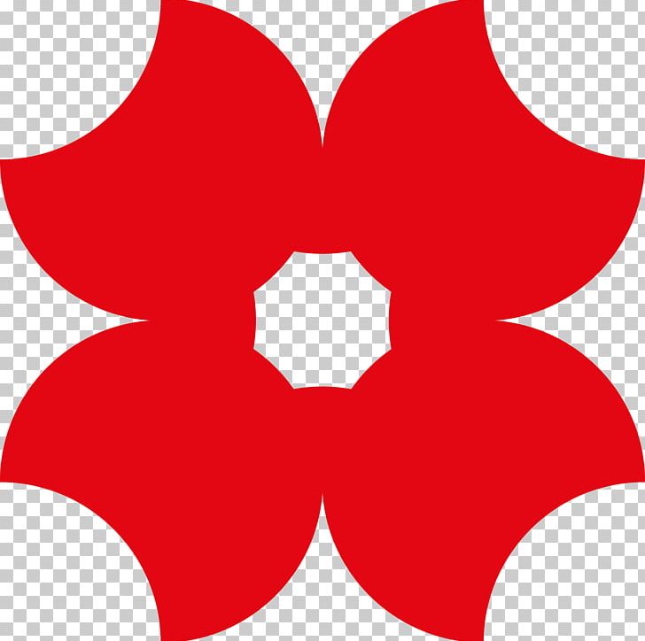 Flower Logo Red Petal PNG, Clipart, Area, Art, Black And White, Drawing, Flower Free PNG Download