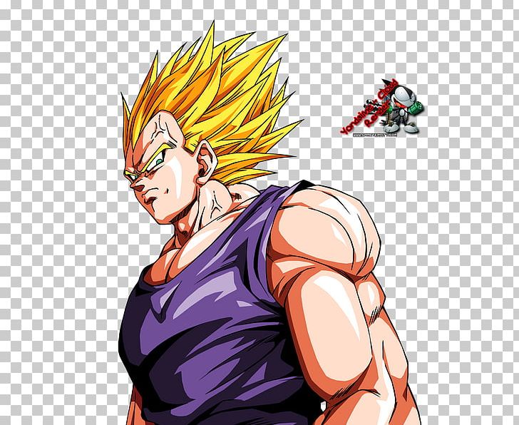 Vegeta Goku Majin Buu Gotenks Trunks PNG, Clipart, Anime, Art, Ball, Cartoon, Dragoi Ilunak Free PNG Download