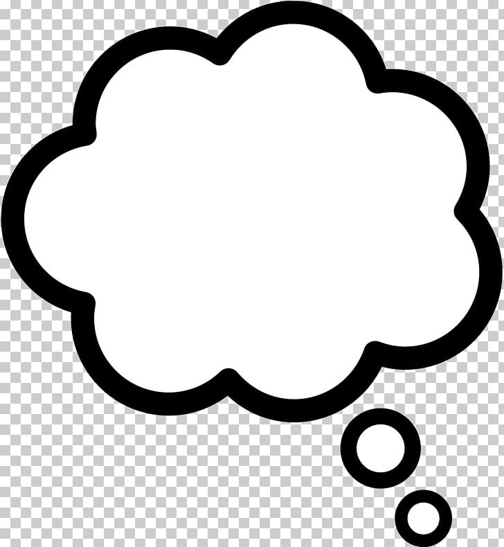 Thought Speech Balloon PNG, Clipart, Area, Black And White, Cartoon, Circle, Clip Art Free PNG Download