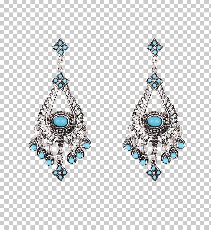 Turquoise Earring Body Jewellery Woman PNG, Clipart, Blue, Body Jewellery, Body Jewelry, Chandelier, Earring Free PNG Download