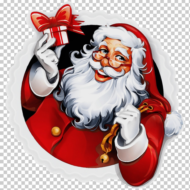 Santa Claus PNG, Clipart, Cartoon, Christmas, Paint, Santa Claus, Watercolor Free PNG Download