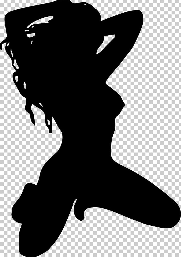 Silhouette Wall Decal Woman Sticker PNG, Clipart, Animals, Ballet Dancer, Black, Black And White, Decal Free PNG Download