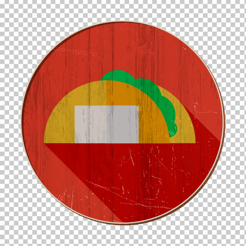 Taco Icon Take Away Icon PNG, Clipart, Circle, Flag, Logo, Plate, Rectangle Free PNG Download