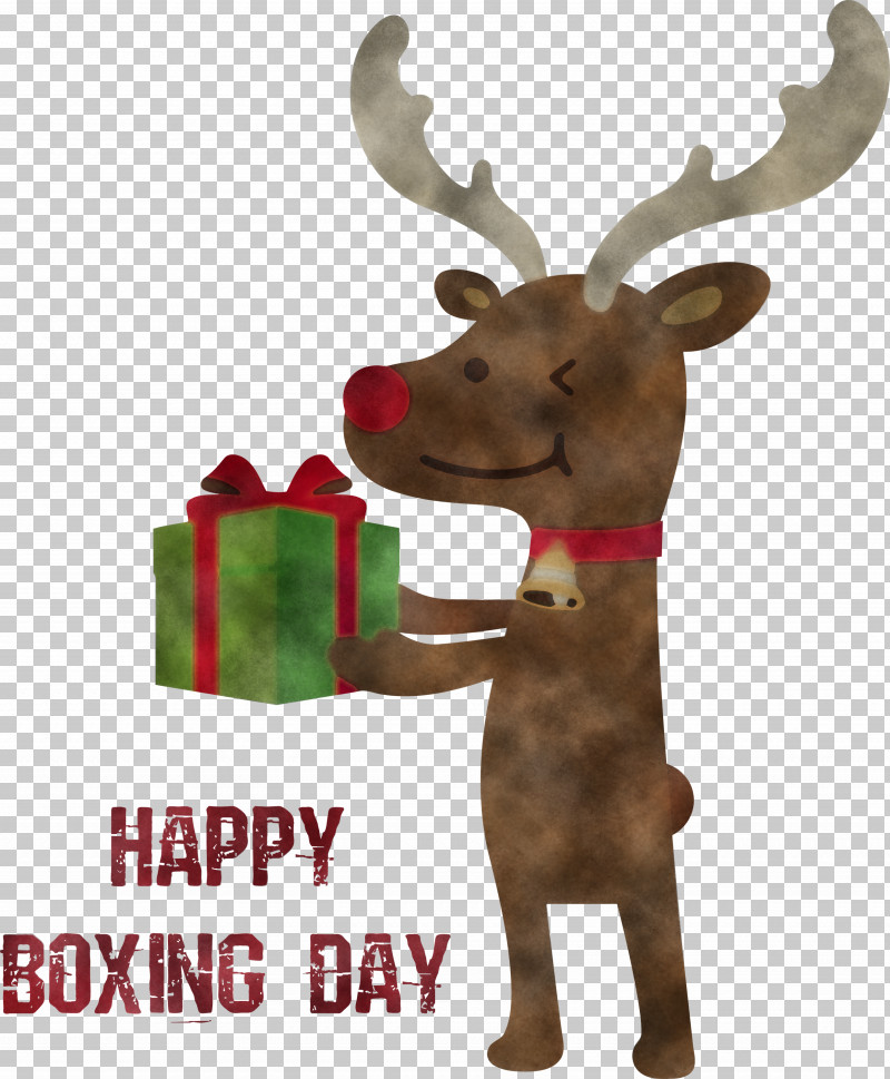 Happy Boxing Day Boxing Day PNG, Clipart, Animal Figure, Antler, Boxing Day, Christmas Stocking, Deer Free PNG Download