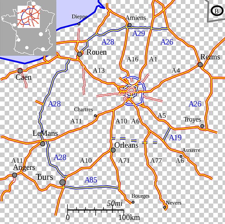 Autoroutes Of France Grand Contournement De Paris Francilienne A6 Autoroute Boulevard Périphérique PNG, Clipart, Angle, Area, Autoroutes Of France, Controlledaccess Highway, Diagram Free PNG Download